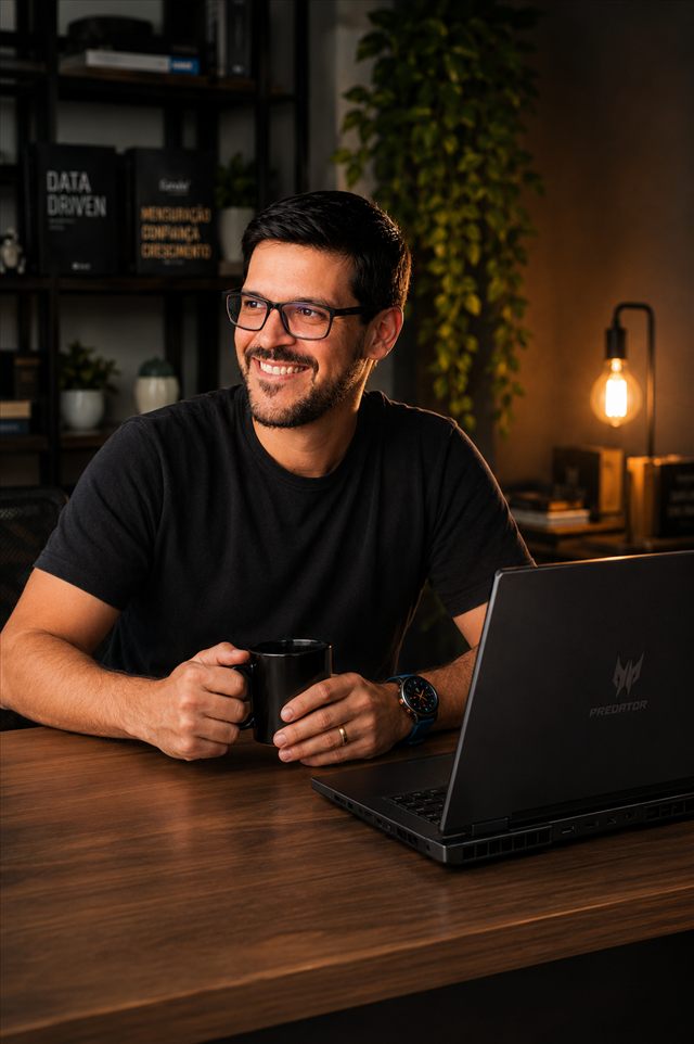 Felipe Conde, especialista em trackeamento avançado, web analytics, BI e automações